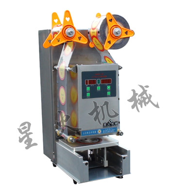 龜苓膏自動封杯機-封口機